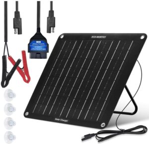 10w Dash-top solar battery charger